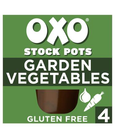 OXO Stock Pots Gluten Free Garden Vegetables With Parsley & Garlic 4 x 20 g (80 g)