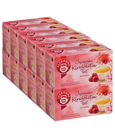 Teapot Japanese Cherry Blossom Festival 12 Pack