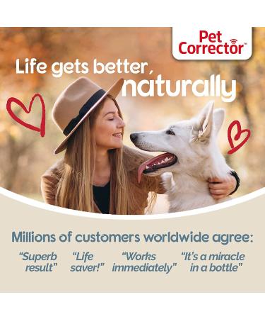 Pet Corrector Dog Trainer - Stop Barking, Jumping, Food Stealing & Dog Fights - 30ml - Safe, Humane & Effective - Buy Online on SooperMarket.com