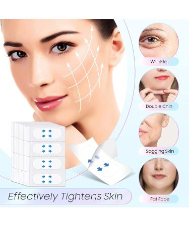 Face Lift Tape - 40 PCS Invisible Facial Lifting Tape for Wrinkles, Double Chin & Sagging Skin - Buy Online on SooperMarket.com