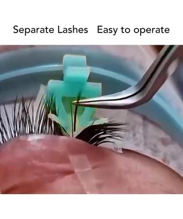 2 Set Eyelash Separator Reusable Lash Isolation Helper for Beginners Professional Lash Extension Tool for Beauty Salon - Buy Online on SooperMarket.com