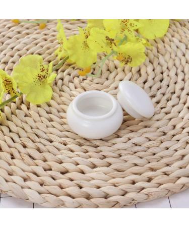 UPKOCH Mini Ceramic Cream Jars - Rouge Storage for Cosmetics & Toiletries | 4.6x2.7x3.5cm - Ideal for Lotion & Shampoo - Buy Online on SooperMarket.com