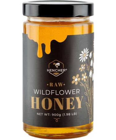 Raw Wildflower Honey (900g) Unprocessed Harvested from Preserved Hungarian Forests and Meadows
