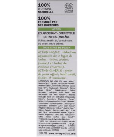 Withening Booster Serum with Green Tea Polyphenols by Novexpert for Women - 1 oz Serum - Buy Online on SooperMarket.com