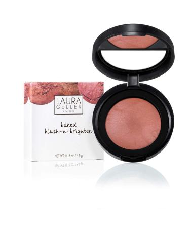 LAURA GELLER Baked Blush-N-Brighten Cream to Powder Long-Wear Blush - Cherry Truffle - Buy Online on SooperMarket.com