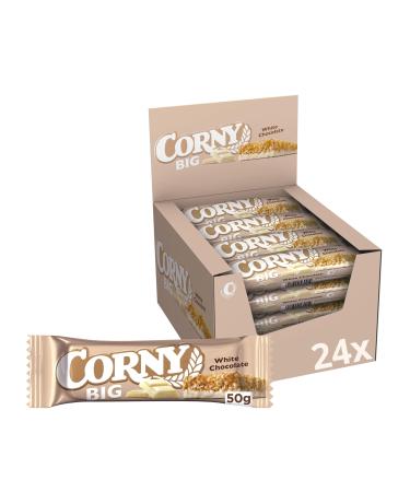 Cereal bar Corny BIG White Chocolate with white chocolate large pack 24x40g White Chocolate