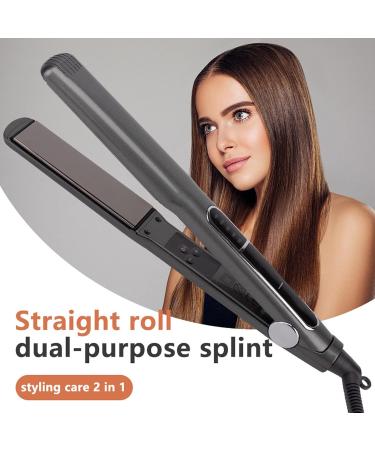 Professional Hair Straightener | Adjustable Flat Iron | 480 F Ceramic Hair Straightening | EU Plug 220V - Buy Online on SooperMarket.com