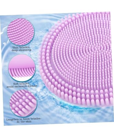 Didiseaon 1pc Facial Cleanser Face Cleansing Brush Cleanser Brush Waterproof Face Brush Deep Cleansing Face Brush Face Cleaning Tool Charging Mode Exfoliating Brush Silica Gel Purple - Buy Online on SooperMarket.com
