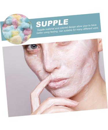 Angoily Face Cleaning Supplies - Fuzzy Cotton Balls for Crafts & Nail Polish Remover | Newborn Safe Cleansing | Eco-Friendly Green Dyes - Buy Online on SooperMarket.com