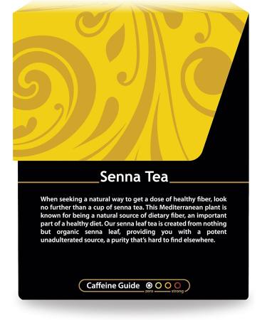Organic Senna Tea - USDA & OU Kosher, 18 Bleach-Free Bags | Buddha Teas - Buy Online on SooperMarket.com