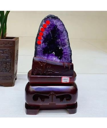 Amethyst Cluster Crystals Geode Cluster Raw Reiki Quartz Crystals Stones Druzy Geode Specimen Gemstone for Witchcraft Home Decor Feng Shui 13.3lbs Natural Stone (Size : 13.3lbs) - Buy Online on SooperMarket.com