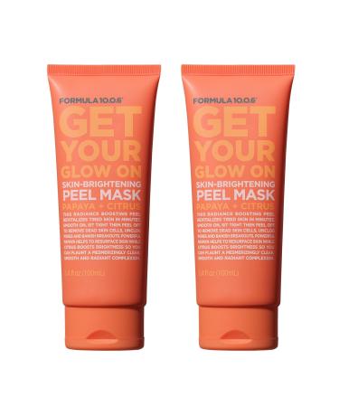 FORMULA 10.0.6 Get Your Glow On Skin Brightening Peel Mask 2 PK
