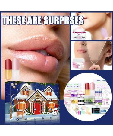 Encomy Christmas Countdown Beauty Set | Advent Calendar with 24 Care Products & Accessories | Perfect Family Gift - Buy Online on SooperMarket.com