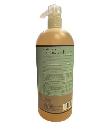 Cuccio Naturale Daily Hand & Body Detox Wash - Milk & Honey Exfoliating Scrub 32 Oz for Smooth Radiant Skin - Soothes and Softens - Buy Online on SooperMarket.com