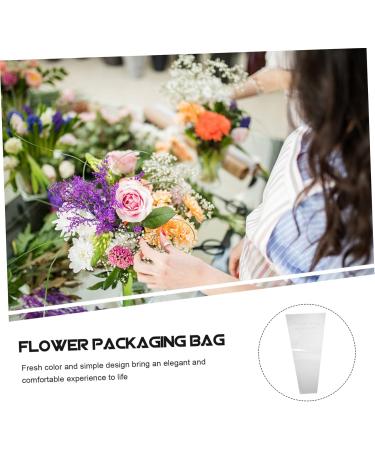 ABOOFAN 150 Pcs Trapezoidal Flower Packaging Florist Bags Decorative Bags Flowers Opp Flower Stand 45X28CMx3pcs As Shown 1x3pcs - Buy Online on SooperMarket.com