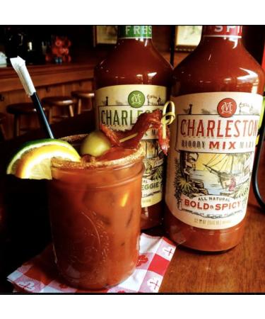 Charleston Mix Premium All Natural Bloody Mary Mix - Bold & Spicy 32oz (2 pack) - Buy Online on SooperMarket.com