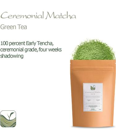 Ceremonial Grade Matcha Green Tea - From A Small Artisan Farm - Japanese Green Tea Powder - From Japan 30g - Buy Online on SooperMarket.com