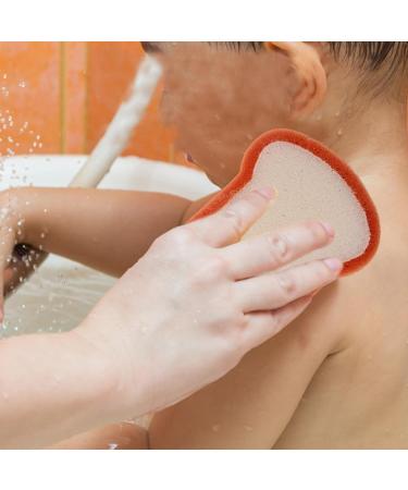 Gogogmee 1pc Bath Sponge Exfoliating Scrubber Bath Exfoliating Sponge Tubs for Bath Sponge Exfoliating Mesh Shower Sponge Loofah Sponge Sponges Bath Flower Newborn Clean 21X7.5CM - Buy Online on SooperMarket.com