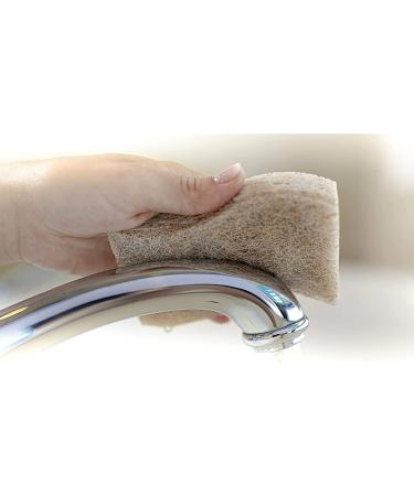 Scotch-Brite Greener Clean Scrub Sponges - 6 Count, Non-Scratch Natural Sponges for Kitchen, Bathroom, and Household Cleaning - Safe for Non-Stick Cookware - Buy Online on SooperMarket.com