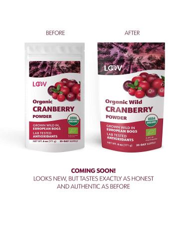 Organic Wild Nordic Forests Freeze Dried Cranberry Powder - 6 Oz | Raw & Sugar-Free | 35-Day Supply - Buy Online on SooperMarket.com