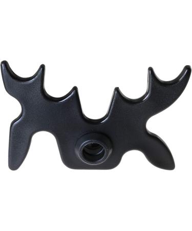 Black Plastic Slip-On Moosehead Bridge Head for Billiard Pool Cue Stick by DGZZI - Buy Online on SooperMarket.com
