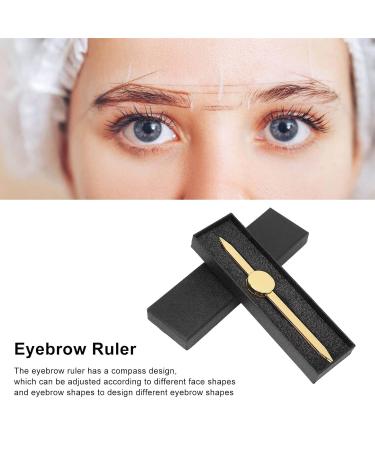 Precision Compass-Eye Eyebrow Liner - Adjustable Stainless Steel Microblading Tool for Perfect Eyebrow Mapping - Buy Online on SooperMarket.com