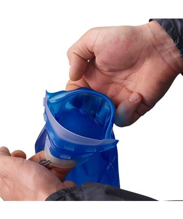 Salomon Soft Reservoir 2L - Unisex Hydration Accessories | Comfortable Camelback with High Flow Bite Valve - Blue - Buy Online on SooperMarket.com