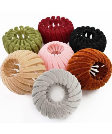 Sizobi 7Pcs Bird Nest Magic Hair Clip Hair Accessories For Women Bird Nest Hair Clip Zabernim Hair Holder Birds Nest Hair Clip Pony Tail