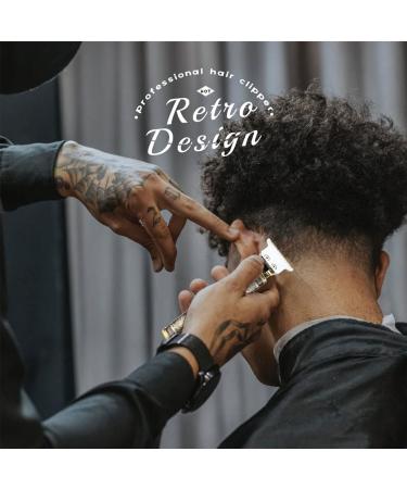 Men's Retro Oil Hair Hair Salon Carved Electric Home USB Charging Hair Scissors Hair for Men Cordless - Buy Online on SooperMarket.com