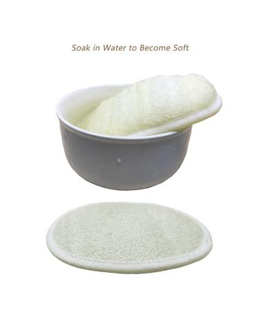 6-Pack Exfoliating Loofah Pads - Men and Women's Spa Shower Scrubber Brush - Buy Online on SooperMarket.com