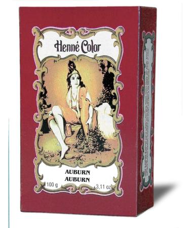 Mahogany Dark (Auburn) Henna Hair Dye Powder Content 100g Copper 100 g (1 pack)