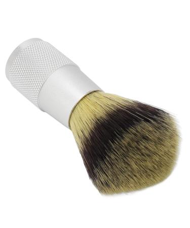 Premium Aluminum Hair Shaving Brush | Synthetic Bristles - Ideal Shaving Soap Brush for Men - Buy Online on SooperMarket.com