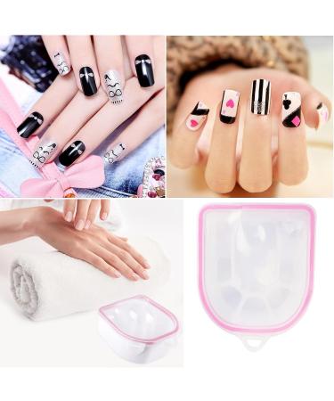 Nail Soak Off Bowl Set with Cuticle Peeler and Pusher - Manicure Tool for Gel Polish, Dip Powder Removal and Spa Cleaning - Buy Online on SooperMarket.com