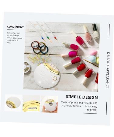 ibasenice 1 Set Electric Manicure Automatic Fingernail Electric Nail Drill Electric Fingernail Clippers Cuticle Nail Art Tool Electric Nail Clippers White Baby Pedicure Abs 8x8cm White - Buy Online on SooperMarket.com