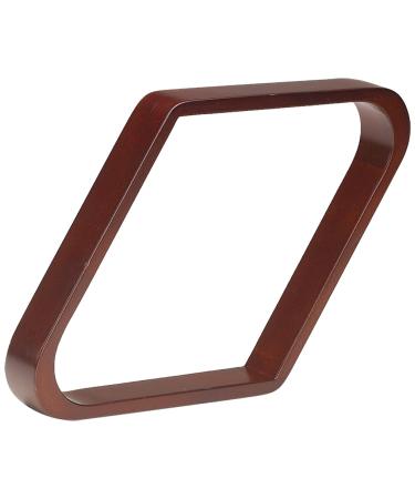 Pro Series TR9-C Doweled Wooden Billiard Ball 9-Ball Diamond Rack, Cherry,black