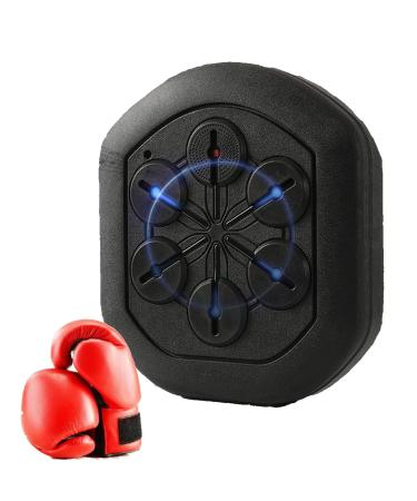 AA-SS Smart Music Boxing Machine with Boxing Gloves, Multi Musical Target Boxing Reaction Wall Targets,hit The Target According to The Music and Lighting