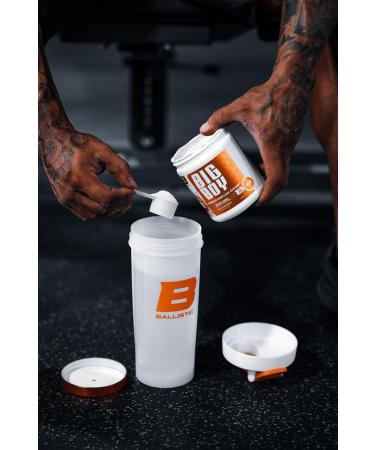 Ballistic Big Boy Pre Workout Powder | Stimulant Free Pre Workout & Stim Free Nitric Oxide Booster | L Citrulline Glycerol Agmatine Sulphate Caffeine-Free | 24 Servings (Peechy Keen) - Buy Online on SooperMarket.com
