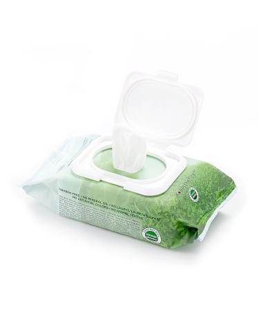 Earth Therapeutics Makeup Remover Wipes - Tea Tree Oil Cleansing Towelettes | Remove Makeup & Waterproof Mascara | Organic & Purifying - 30 Wipes - Buy Online on SooperMarket.com