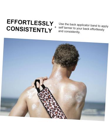 Buy Housoutil Leopard Pull Back Self Tan Back Applicator - Perfect for Self Tanning & Sunscreen Application - Buy Online on SooperMarket.com