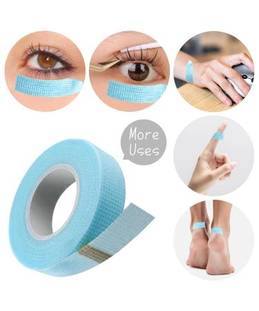 Buy 6 Rolls Adhesive Eyelash Tape - Micropore Makeup Tape for Lash Extensions | 9m Per Roll (Blue) - International Shipping Available - Buy Online on SooperMarket.com