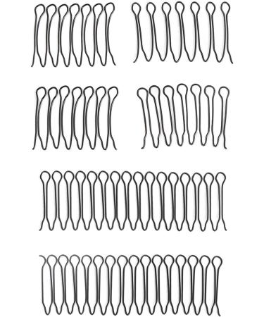 3 Set Twist Hair Clip Comb Fashionable Waterproof Elastic Anti Proof Metal Wire Hair Comb - Buy Online on SooperMarket.com