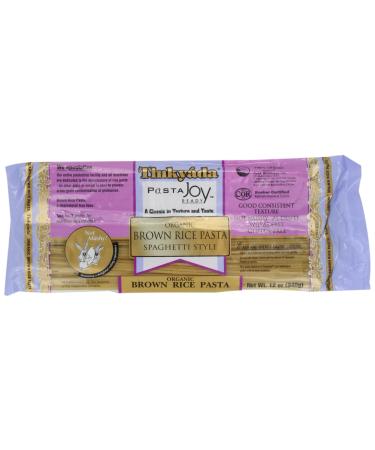 Tinkyada Brown Rice Pasta, Spaghetti, Organic, 12-Ounce (Pack of 6) 12 Ounce (Pack of 6)