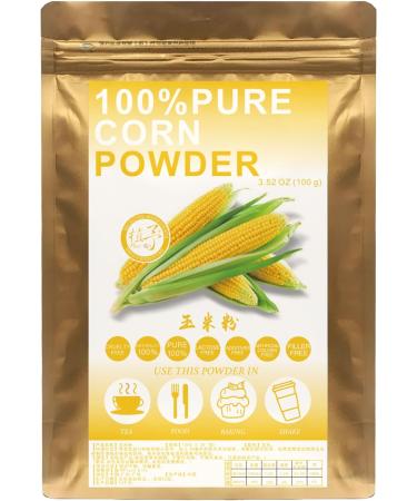 Plant Gift 100% Pure Corn Powder 100G/3.25oz Non-GMO Powder Cornmeal No Filler No additives Natural Corn Flour Great Flavor for Drinks Adds Flavor and Taste 2UK-PO0041 - Buy Online on SooperMarket.com