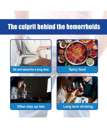 Natural Herbal Hemorrhoid Treatment Capsules - Fast Relief with Natural Herbs (2 Boxes) - Buy Online on SooperMarket.com