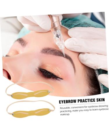 Housoutil 20 Pcs Eyebrow Practice Skin Practice Tool Eye Brow Pen False Proof Eyebrow Pencil - Buy Online on SooperMarket.com