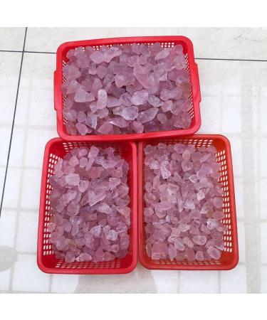 50G Natural Raw Pink Rose Quartz Crystal Rough Stone Specimen Crystal Love Natural Stones and Minerals Fish Tank Stone crystal stone - Buy Online on SooperMarket.com