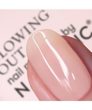 Nails.INC Glow With The Flow Glow-Enhancing Nail Perfector Polish Sheer Peach - Buy Online on SooperMarket.com