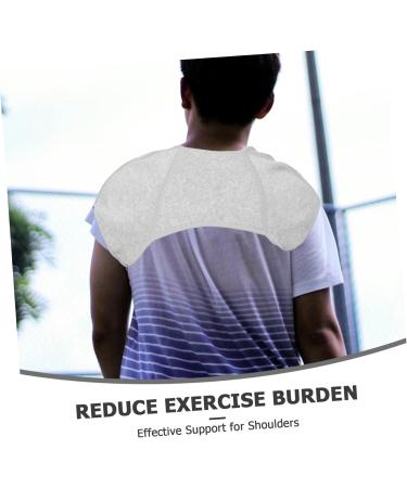 KICHOUSE Shoulder Protector Shoulder Wrap Protector Shoulder Support Brace Shoulder Warp Sleeve Grey Spandex - Buy Online on SooperMarket.com