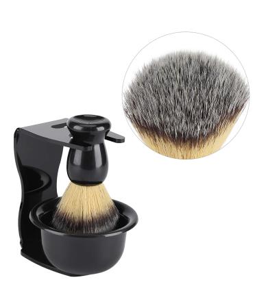 Premium 3-in-1 Shaving Brush and Bowl Set for Men - Professional Shaving Set with Stand Holder - Buy Online on SooperMarket.com