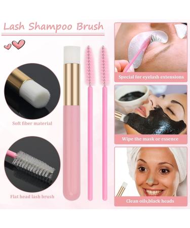 5 Pcs Eyelash Fan Kit - Mini Portable USB Rechargeable Cooling Fan & Lash Cleanser Set - Buy Online on SooperMarket.com